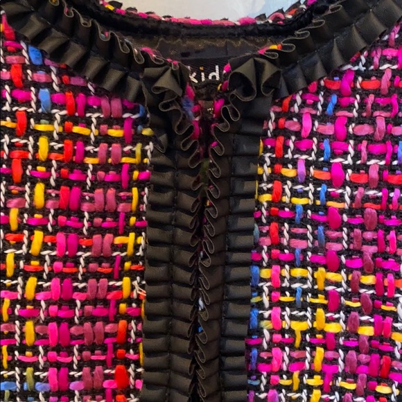 Cropped rainbow jacket - Picture 2 of 6